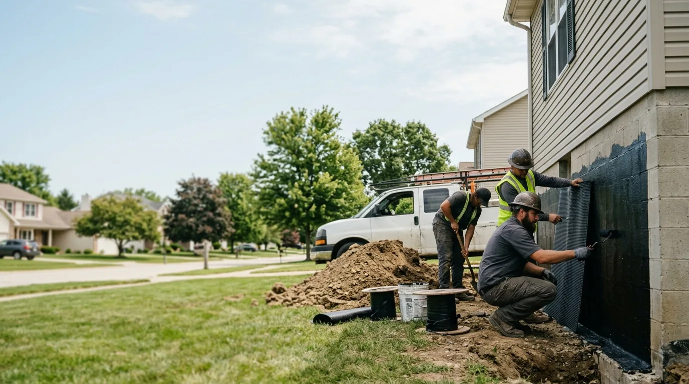 Basement Waterproofing in Munroe Falls, OH near me
